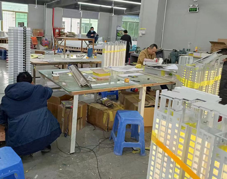 Shenzhen QZY Models Design Co., Ltd. manufacturer production line