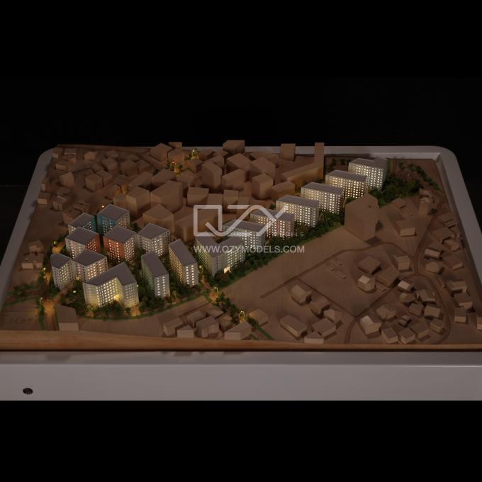 1:500 Maple Wood Architectural Model with 25-Day Lead