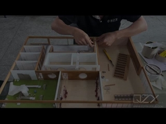 Modello interno dello studio del nonno - Modello in scala - Cina 1:50