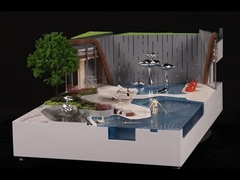 SHK Kai Tak Artwork-Modello reale della piscina