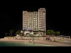 Disposizione del modello C8-QZY dell'hotel Resort