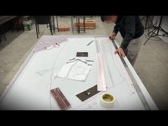 Dettagli della realizzazione del modello dell'hotel Resort e della presentazione del prodotto finito