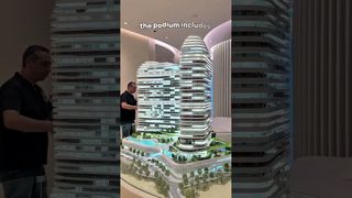 Μοντέλο αρχιτεκτονικής πολυτελών διαμερισμάτων DUBAI #architecture model