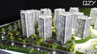 Νέα Γειτονιά Μακάο | 1:300 Scale Model# Residential Model#QZYMODELS#ARCHITECHURUALMODEL