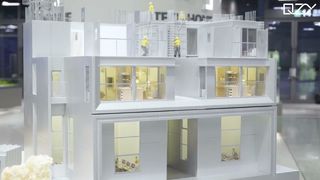 Μοντέλο έκθεσης MiC Modular Construction: Επαναπροσδιορίζοντας την καινοτομία στην τεχνολογία των κατασκευών