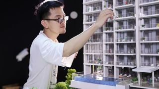 AL REEM ISLAND 1:50 Scale Model  | QZY Models