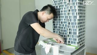 Abu Dhabi Al Reem Island Residence Model#QZYMODELS#Architecuturalmodels