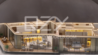 1:25 μοντέλα τμήματος Colombo ICC