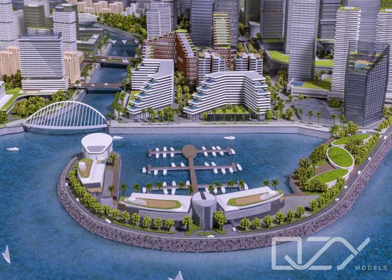 リアル スリランカ 都市 都市 計画 モデル 建物 1/1250 大規模