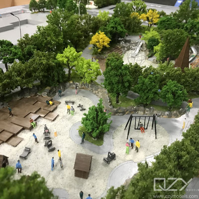 レーザーカット 建築模型 モデラー 1/100 ニューヨーク ブルックリン ブリッジ 公園