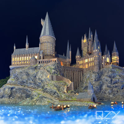 Maquette Architect Model Makers Custom 1/300 Hogwarts School Of Witchcraft And Wizardry