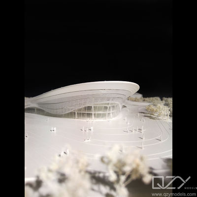 Empresa de fabricação de modelos de conceito arquitetônico conceitual Aecom 1/500 Hubei Xunlong Hall