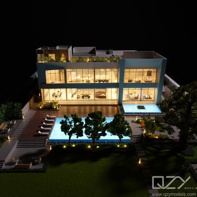 1/50 Cavali Villa Model Maker Architecture Moriyama House Model Saudi Arabia