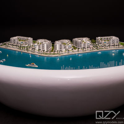 DAR GLOBAL ミニアーキテクチャモデル ブロックビルディングデザイン 1:250 カタール・レス・ウェーグ