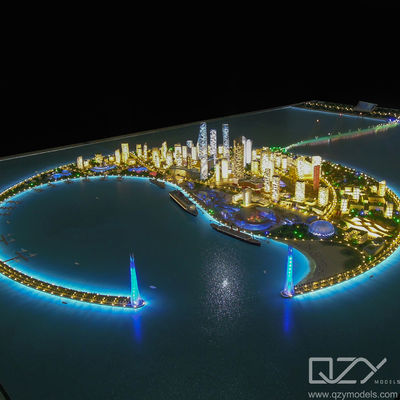 海南航空建築模型都市 1/1000 南海島風景