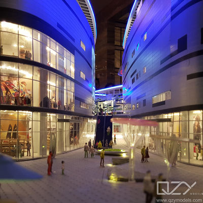 Commercial Mockup Architectural Physical Model 1/150 Mova Plaza