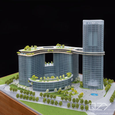 HSA 1/500 Plexiglass Architectural Maquette Model Comen Medical Headquaters Building