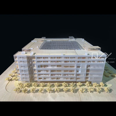 Huayi 1/200 3D Print Architectural Model Laser Cut Shenzhen PHBS Section Model