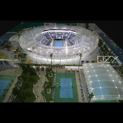 ODM Miniature Architectural Stadium Model Making 1/75 Tennis Center