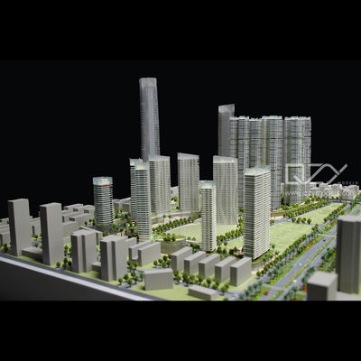 HUAYI 3D Architectural Scale Model 1/500 Liantang Urban Renewal Concept Model