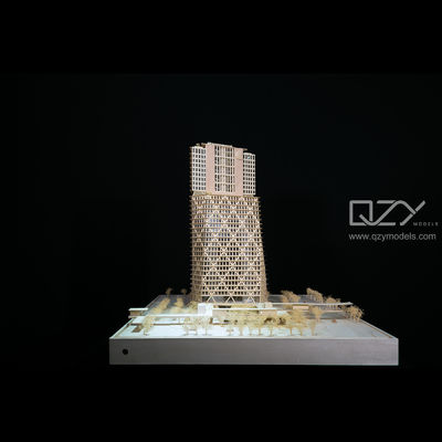 ROHS Headquarter Architectural Site Model JKP 1/200 Miniature Skyscraper