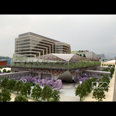 Commercial Complex Model - Desiged by OMA - 1/300 Shenzhen New World K11 Mall model