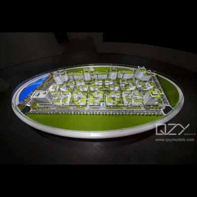 Master Plan Models - Ruimeng Investment - Zhuhai Hengqin Cultural Skywalk-Cutural Industry-Ofiice building model-1/100