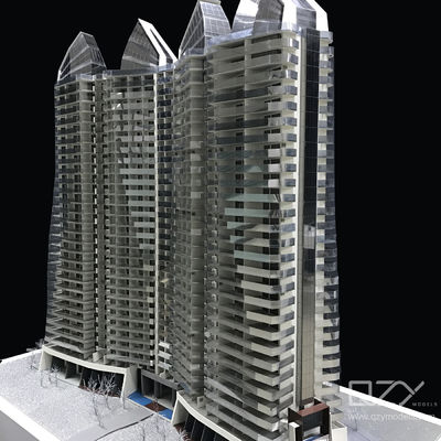 Sunac - Boao King Bay Building Models 1/100 Scale Model Making Project Architect Maquette