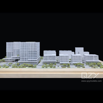 1/300を重ねる杭州・ヴァンケ・スカイ・シティ・モデル 建築モデル