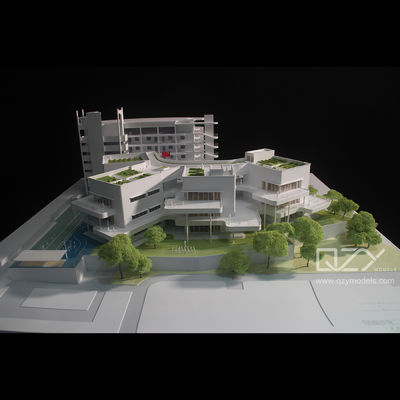 SZAD 1/100 幼稚園モデル ミニチュア建築モデル