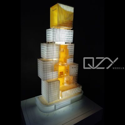 建築スケールモデル SZAD 1/200 グリー本部ビルモデル