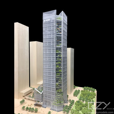 1/200 シェンゼン・キアンハイ・ファイナンシャル・ホールディングス 建築概念モデル
