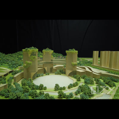 EMBT-1/1000 BIT-シェンゼン支店建築スケールモデル