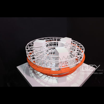 MAD 1/100 海南科学技術博物館 モデル 内部構造 ミニチュアモデル