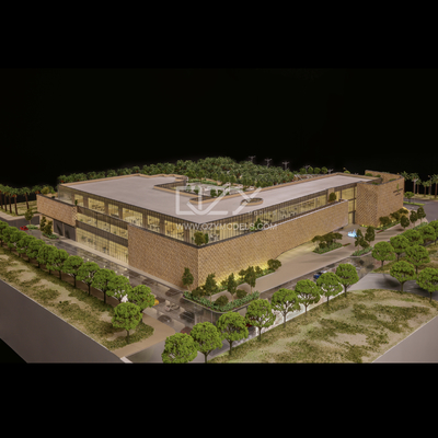 1/75 Riyadh Palm View Bürogebäude Modell