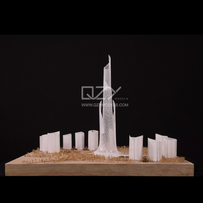 1/100 Dushanbe Skyscraper  Tower Model