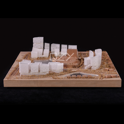 1/100 Malaysia Masterplan Concept Model