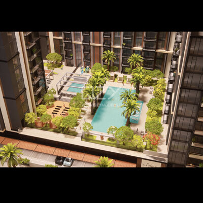 Maquete Arquitetônica em Escala 1:125 com Gravação e Artesanato Refinado Feito à Mão para Exibição Realista