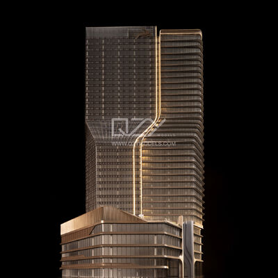 1نموذج شقة فاخرة مع منظر بحري مع دقة فوتورياليسية