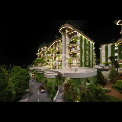 1:100 Scale DANDARA Mountain Eco-Residential Architectural Scale Model with Full Lighting