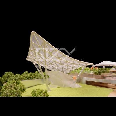 1:200 Zhuzhou Wooden Concept Model