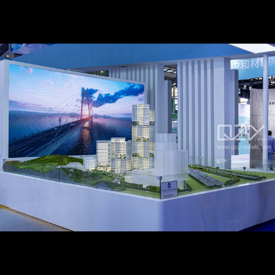 1:150 Large Exhibition Scale Model | Shenzhen Longgang Ecological Intelligence Valley Industrial Headquarters Complex