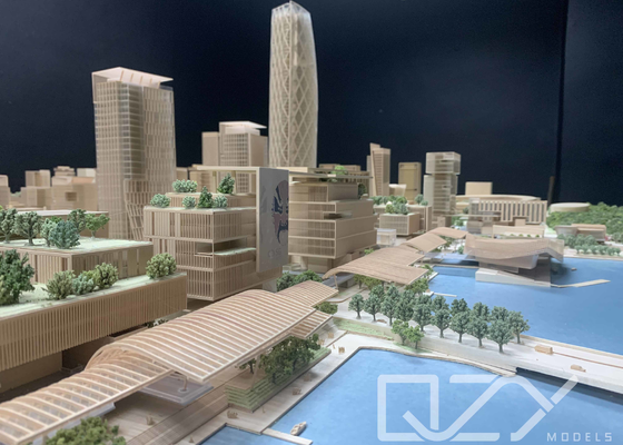 Custom Large Urban Planning Architectural Model | 1:500 Chengdu 5G Smart City|Aecom