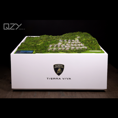 1:300 Tierra Viva Lamborghini Residences Masterplan Scale Model | QZYMODELS
