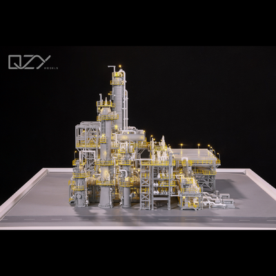 1:80 Oil & Gas Process Plant Scale Model for Global Process Systems (GPS) | QZYMODELS