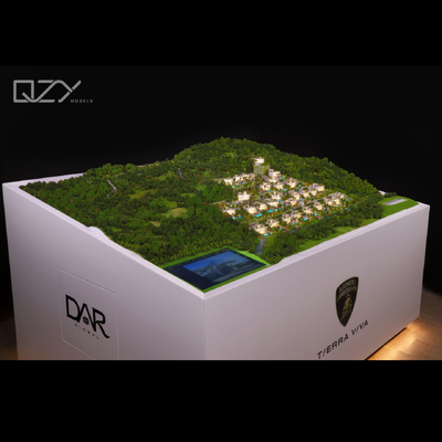 1:300 Scale Architectural Model | Tierra Viva Lamborghini Residences by DAR Global
