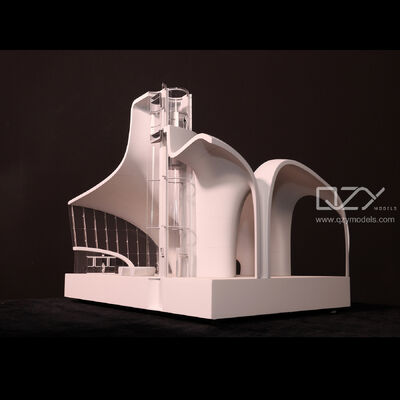 Msem Structural Model Structural Physical Architecture Model MAD 1:50 Lucas Museum Of ...