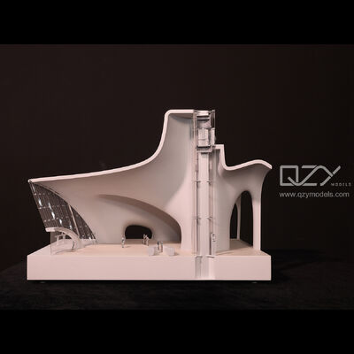 Msem Structural Model Structural Physical Architecture Model MAD 1:50 Lucas Museum Of ...