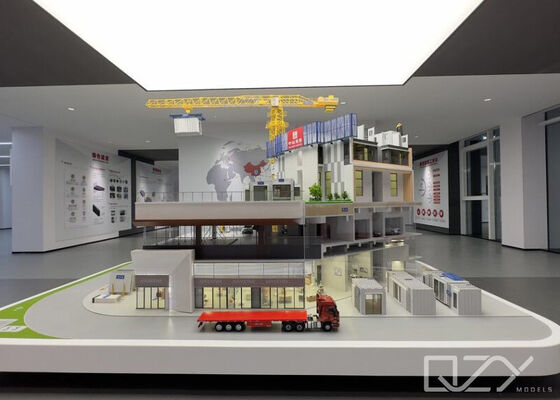 Construction Model Display 1:20 Scale CSCEC Industrial Model with Dynamic Display