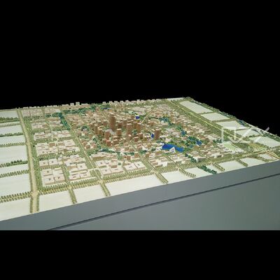 1d Building Models 1:1000 Handmade Realistic Miniature Building Models